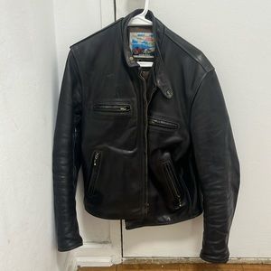 Aero (Scotland) Front Quarter Horsehide Cafe Racer Mens 40 Vintage